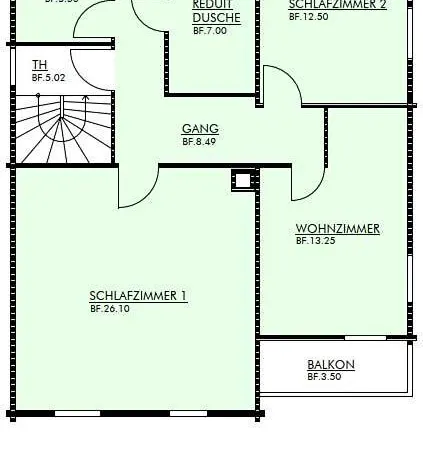 Apartman Nuehus 1. Og *