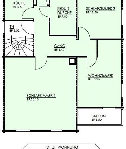 Apartmán Nuehus 1. Og *